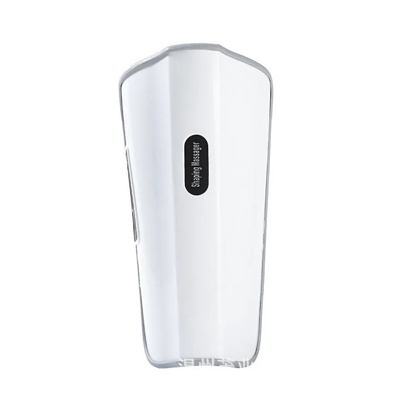 White USB-powered leg massager with infrared physiotherapy and electrotherapy pulse vibration functions