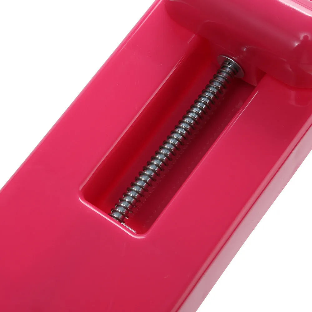 Pink and white ballet foot trainer for instep strength and rotation exercises