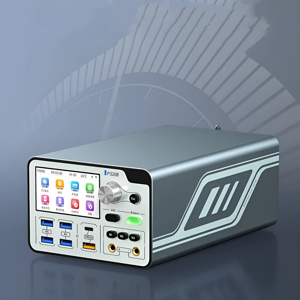 320W intelligent regulated power supply with 3.0-inch display and connectivity ports