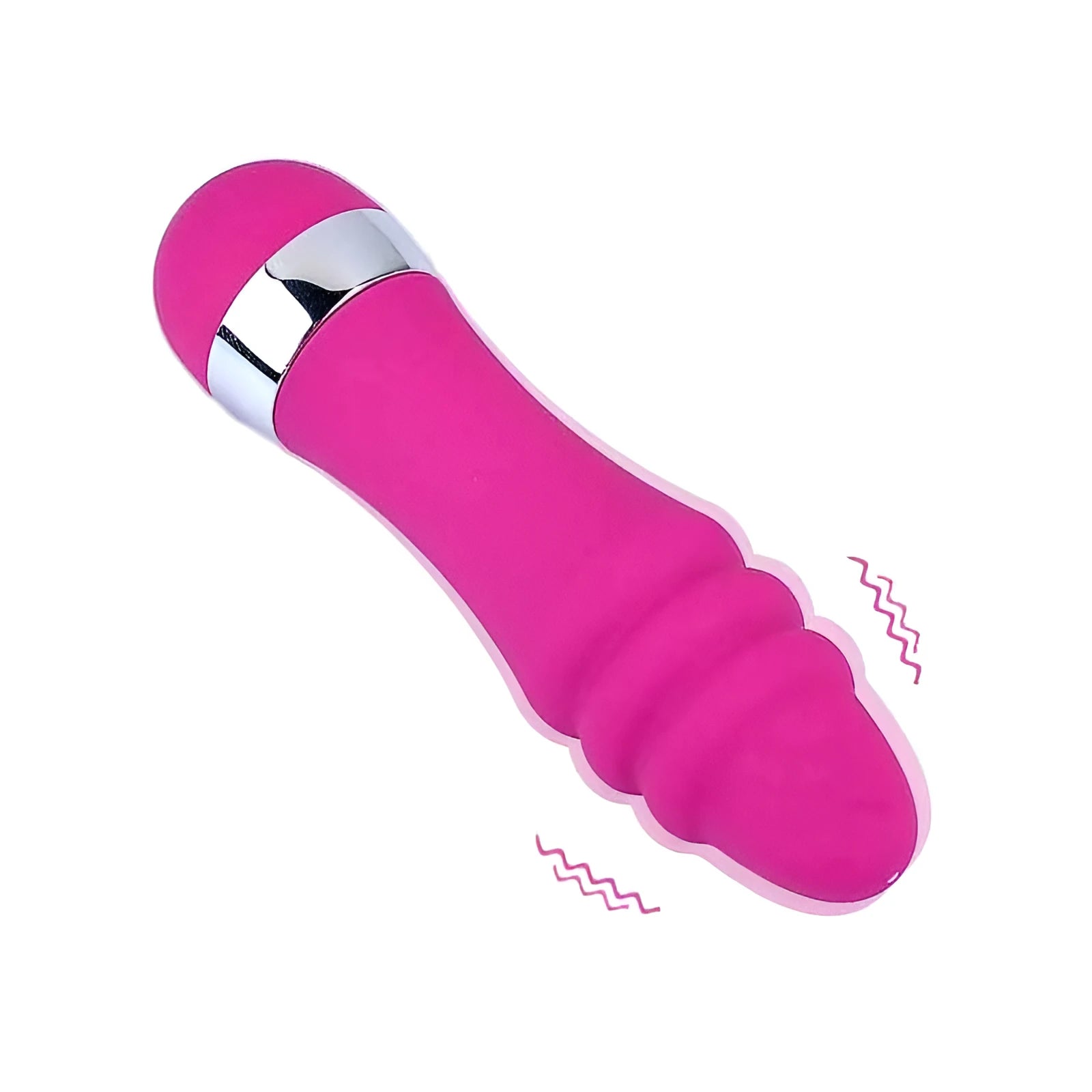 Realistic mini dildo vibrator sex toy for women showing six different style options