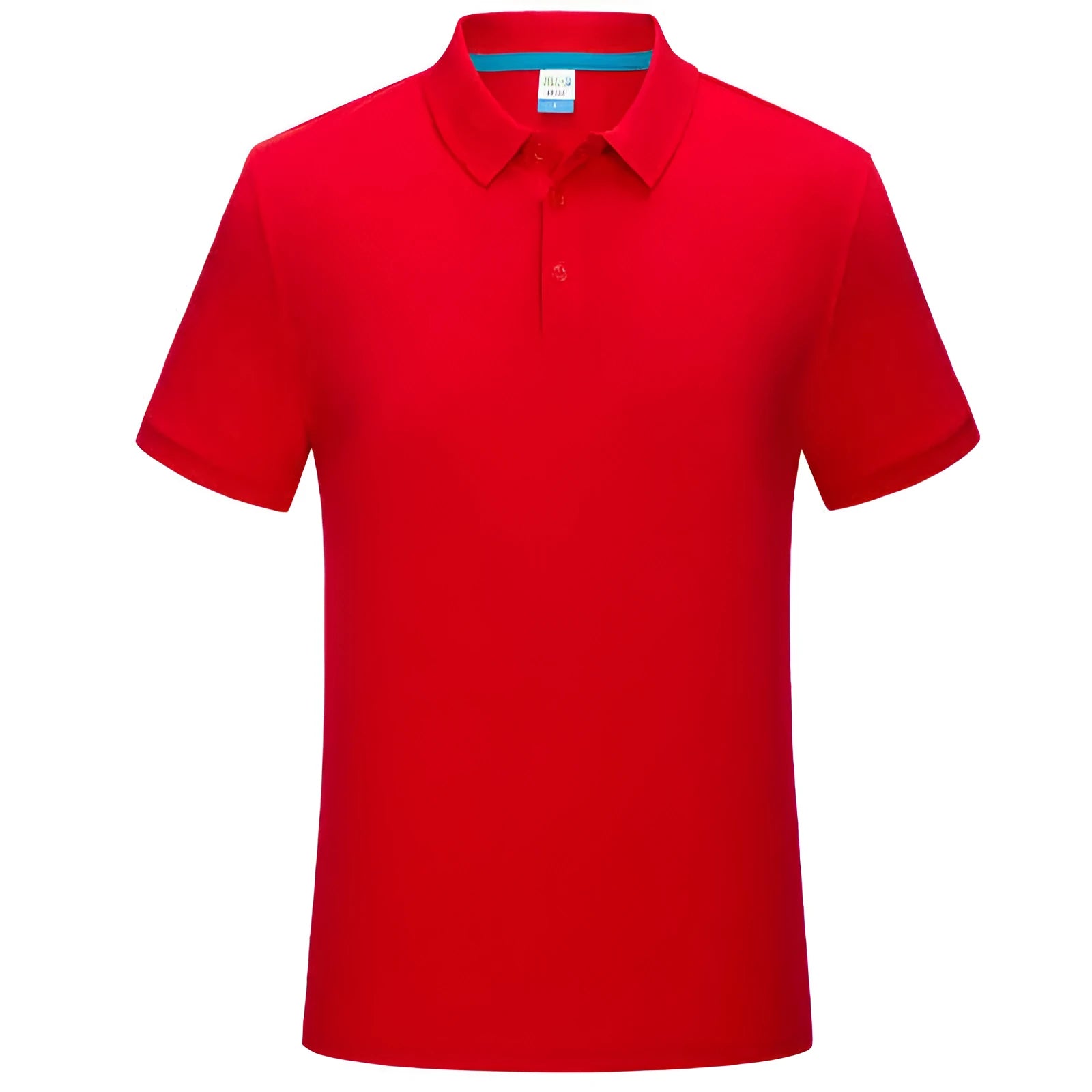 Mens lapel short sleeve combed cotton shirt in white with side slit detail, casual style