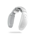 Intelligent cervical massager in red or white with battery power and computer control