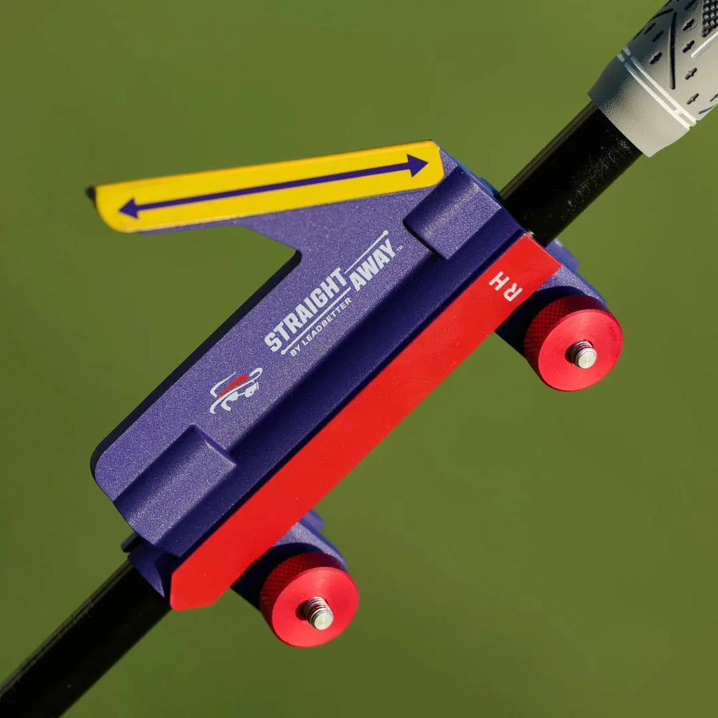 Plastic golf swing plane simulator trainer with adjustable base