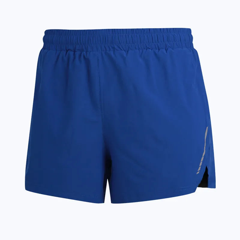 Men's quick-dry polyester running shorts in four colour options