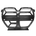 Dry carbon fibre front grille for BMW M3 M4 G80 G82 with 3K weave pattern