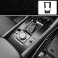 Car interior decorative film sticker kit for dashboard and centre console modification with multiple piece sets