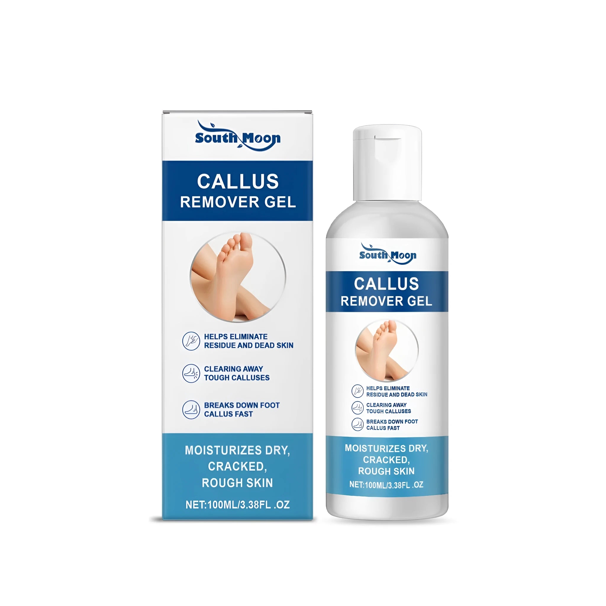 100g tube of callus remover gel with tea tree oil and aloe extract