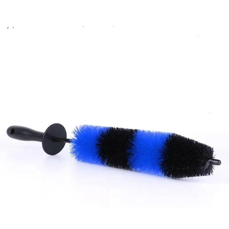 26-piece car cleaning brush kit with various PP bristle brushes for tyre and interior detailing
