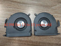 Apple MacBook Pro A1398 laptop cooling fan pair showing both size variants