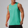 Men's chemical fibre blending quick-drying sports top in multiple colour options