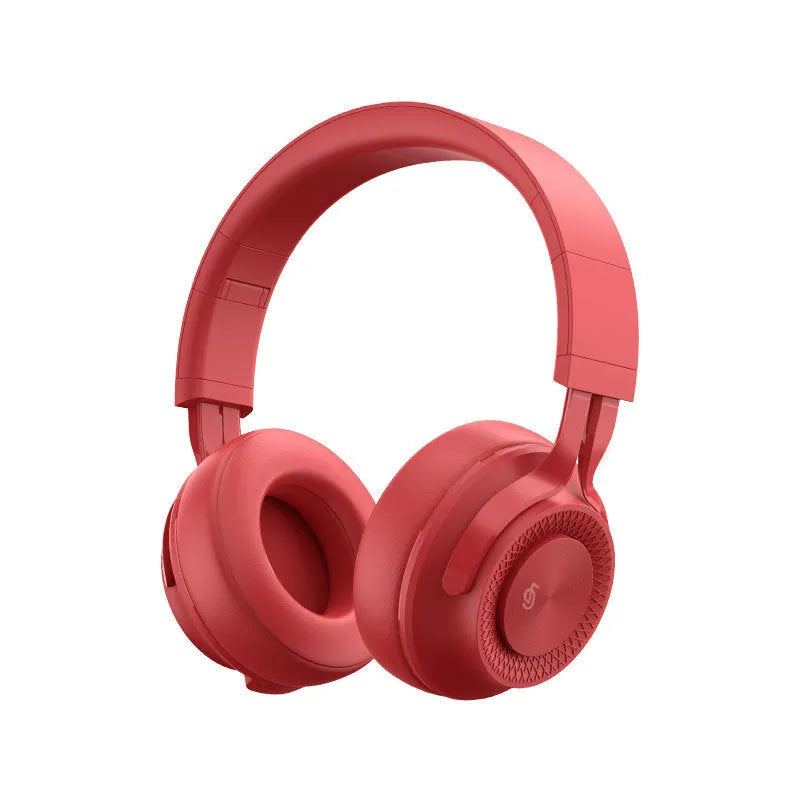 Wireless Bluetooth sports headset in black, green, grey, or red colours showing ear cup.