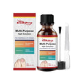 30ml bottle of tea tree oil nail solution with herbal extracts and included nail file