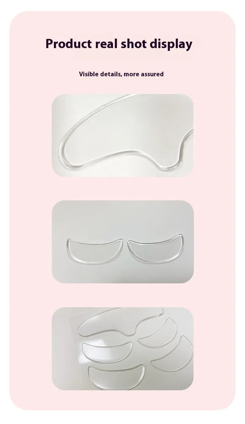 Silicone anti-wrinkle stickers five-piece set for facial wrinkle care