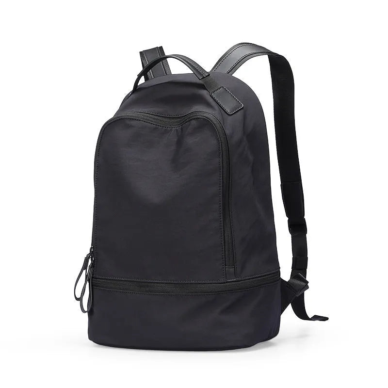 Marco Leideng solid colour Oxford cloth backpack with polyester lining