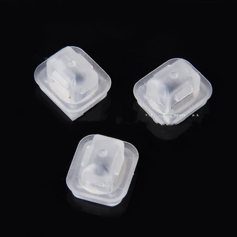 BMW E39 E38 interior plastic fasteners with peach wood finish, 100 pieces with fixed buckle seat design