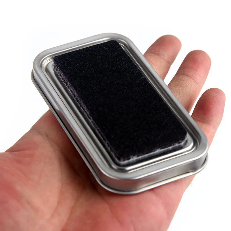 Rectangular oily inkpad for rubber stamps in multiple colour options
