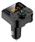 BT36B black car MP3 Bluetooth player with 1.1-inch display for cigarette lighter power