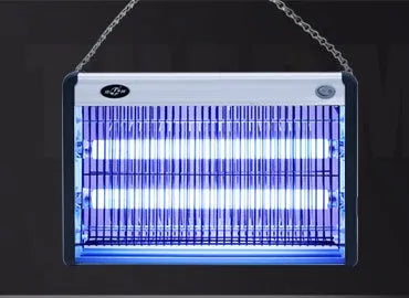Electric mosquito killing lamp with UV light for indoor insect control in household and restaurant settings