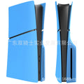 PS5 Slim replacement shell in ABS plastic showing colour options and dimensions