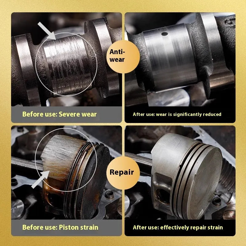 60ml engine anti-wear agent oil additive with white cover for vehicle maintenance
