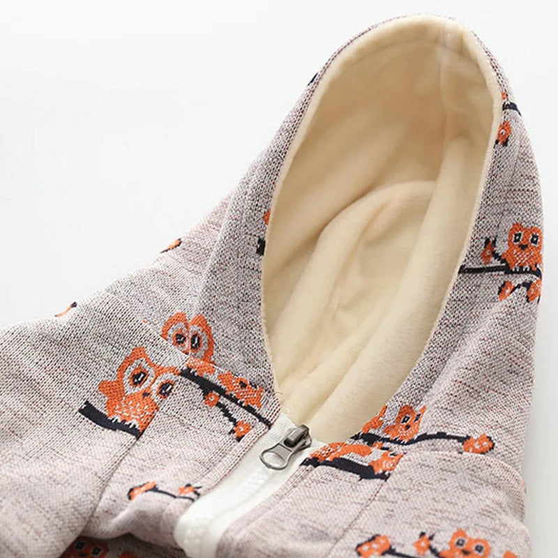 Blue dog sweater with a front zipper closure on a mannequin, showing casual cotton pet coat.