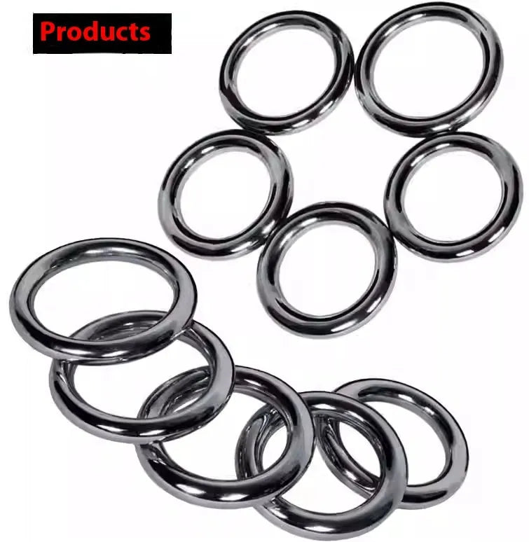 Iron Arm Skill Wing Chun carbon steel training ring with three size options