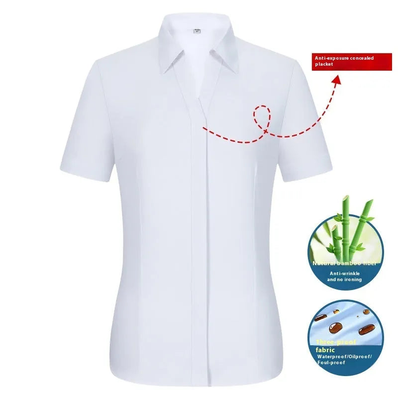 Men's slim fit long sleeve bamboo fibre shirt in solid colour with square collar