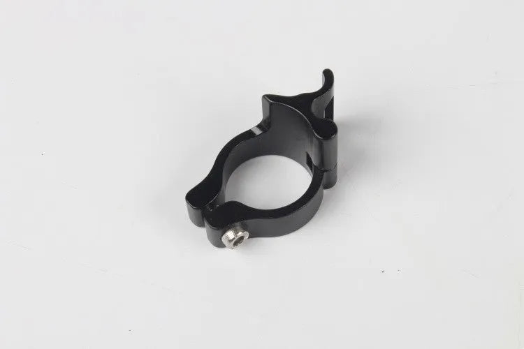 Black aluminium alloy clamp ring with 28.6mm diameter for vehicle cable management