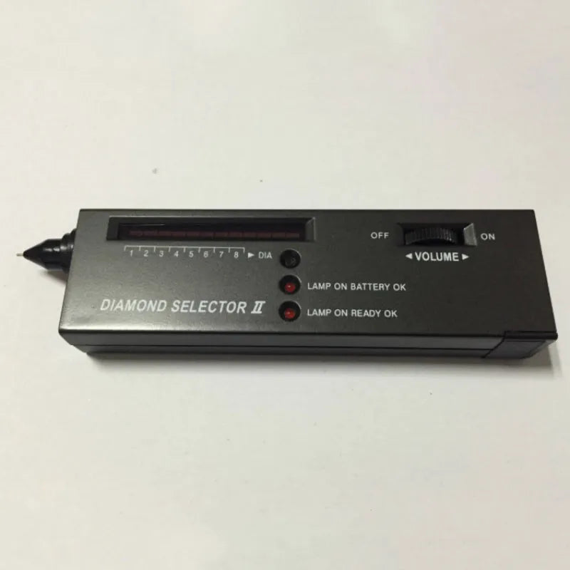 Second generation black diamond thermal conductivity meter with metal probe for gemstone testing