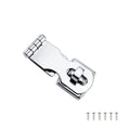 304 stainless steel lock hasp latch bolt with mirror finish for drawer and cabinet security
