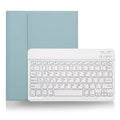 X11B external Bluetooth keyboard in split leather case green black colour option