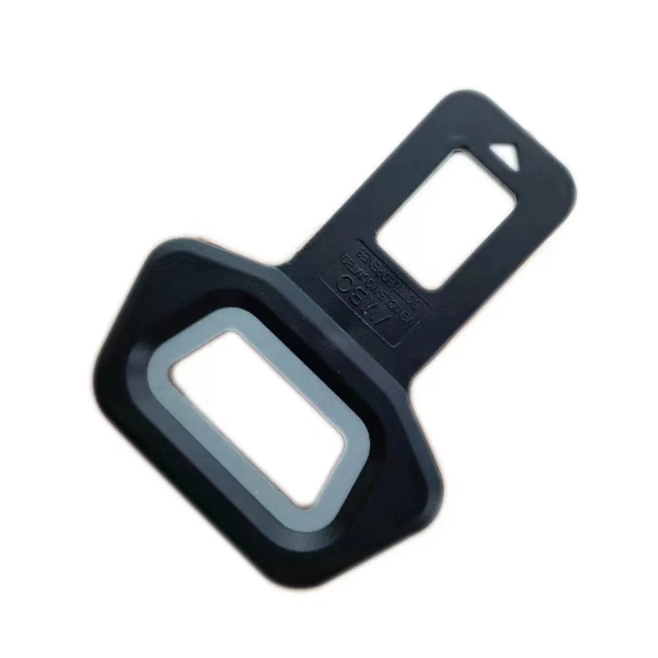 Aluminium alloy keychain bottle opener with lock tongue design in frosted carbon fibre finish