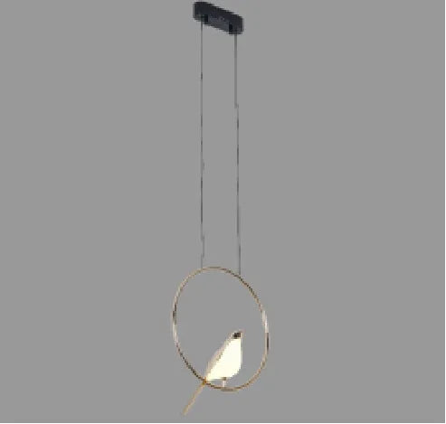 Modern aluminium alloy wall chandelier with adjustable height, shown in single and double-head size options.