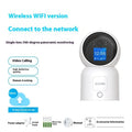 Zhou Shi wireless wifi HD indoor home security camera with large screen and AI features