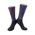 A pair of breathable athletic sports socks for cycling and running, shown in one of six available colours.