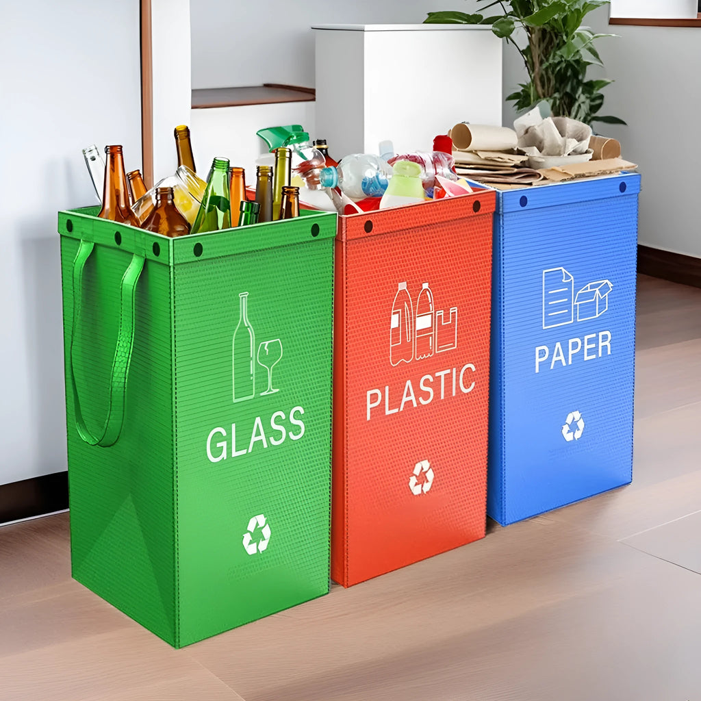40 litre reusable household rubbish bin in PP plastic available in multiple colours