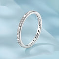 Oxidised black silver ring with Moss Password I Love You design on a simple band.