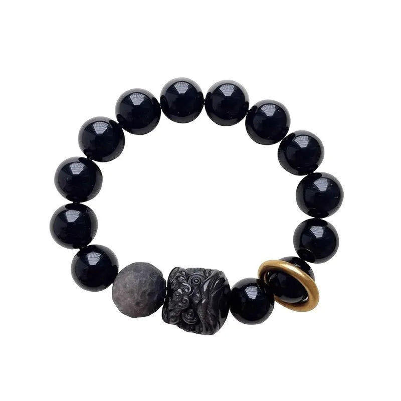 Fashion resin bracelet for men and women in S519 colour on flat surface