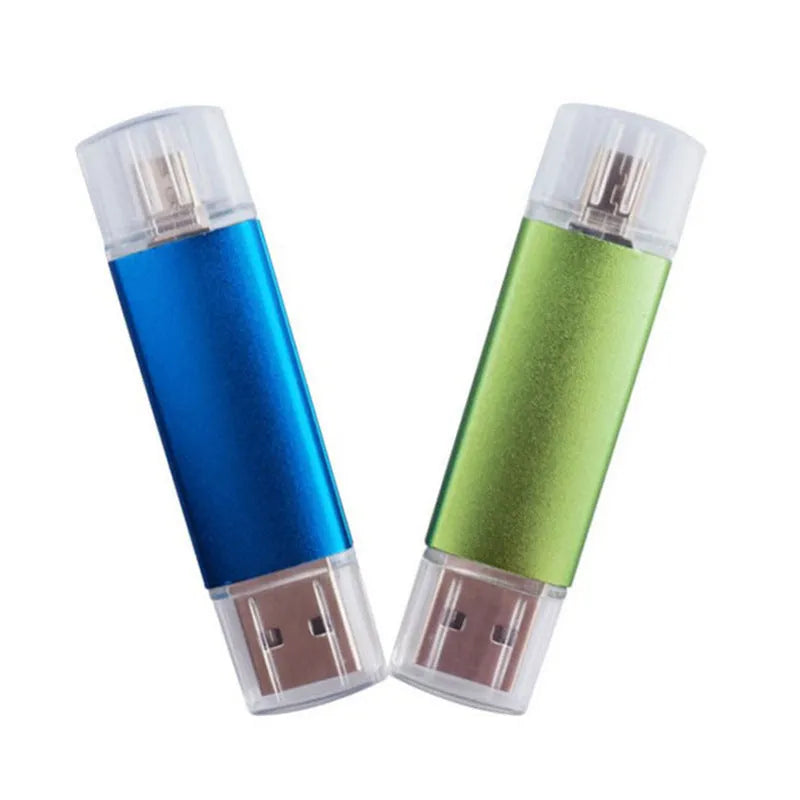 Caike aluminium alloy USB 2.0 flash drive in silver with USB connector visible