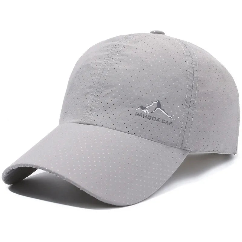 Korean-style adjustable baseball cap in polyester fabric with dome crown design
