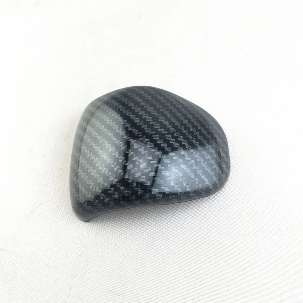 Smart RunK3 carbon fibre pattern gear shift cover trim for dashboard styling