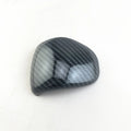 Smart RunK3 carbon fibre pattern gear shift cover trim for dashboard styling