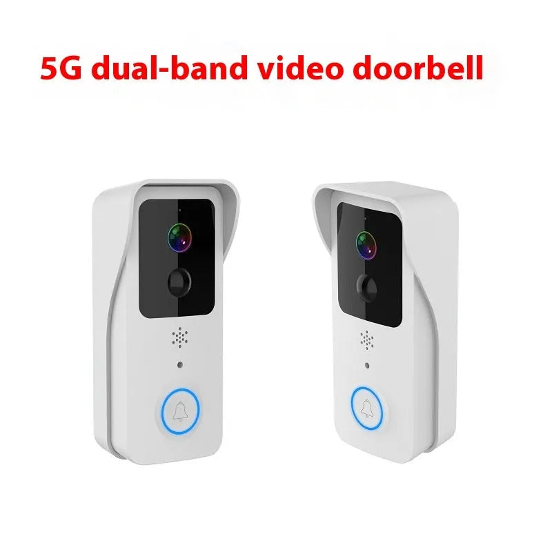 Waterproof smart visual doorbell with HD camera and remote intercom functionality