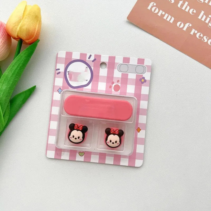 Colourful cartoon magnetic cable fixer bracket for desktop charging cable organisation