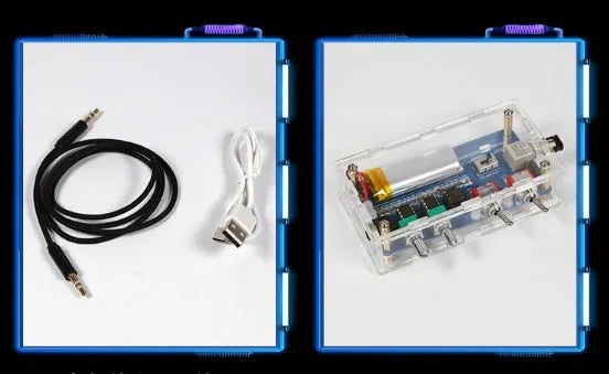 Tesla coil driver board with controller and cables for music-synchronised electrical arc displays
