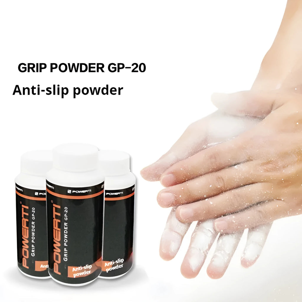 White magnesium carbonate sports anti-slip powder container for badminton tennis weightlifting grip