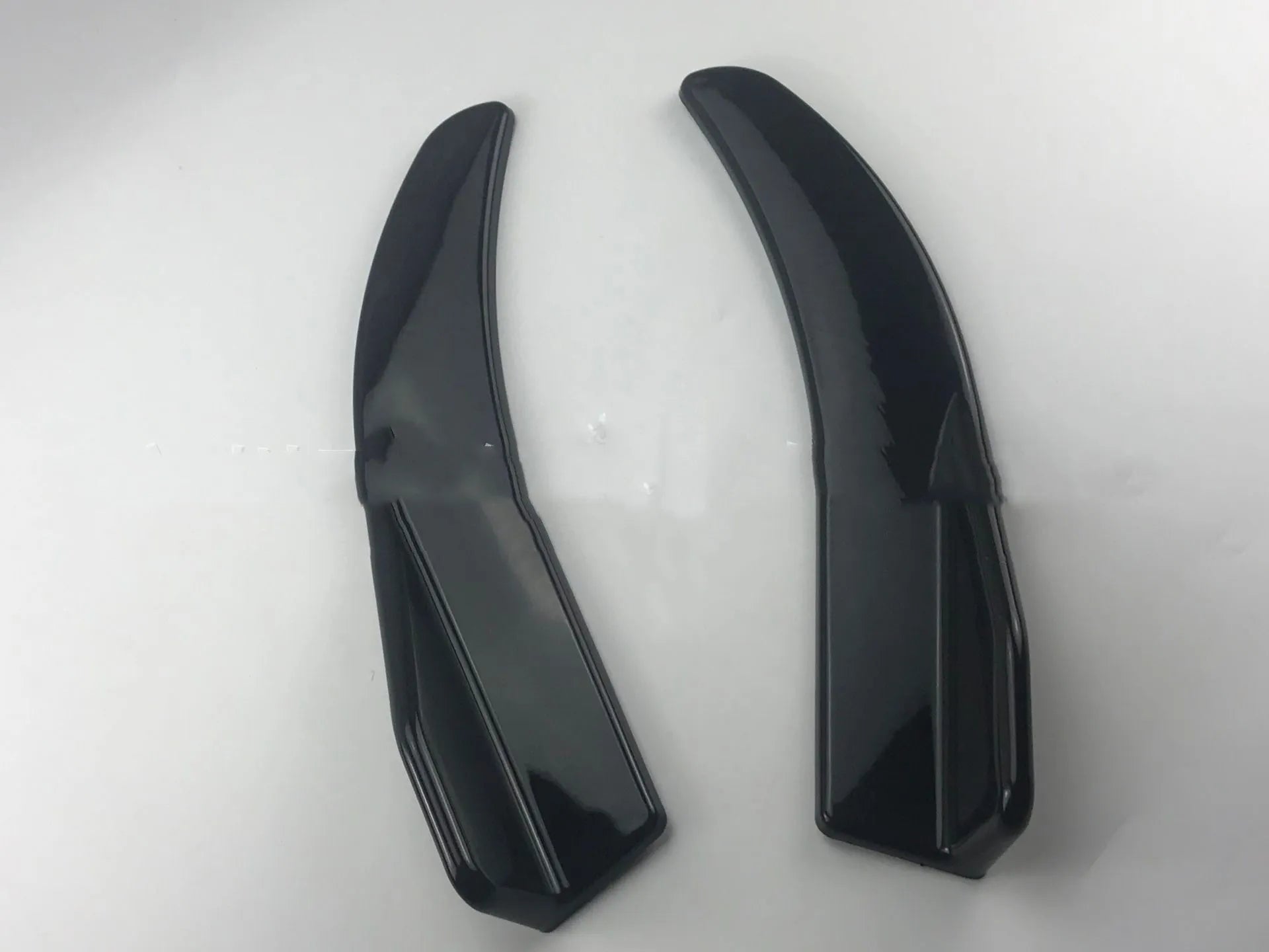 ABS car front and rear deflector light for General Motors vehicles in bright black finish