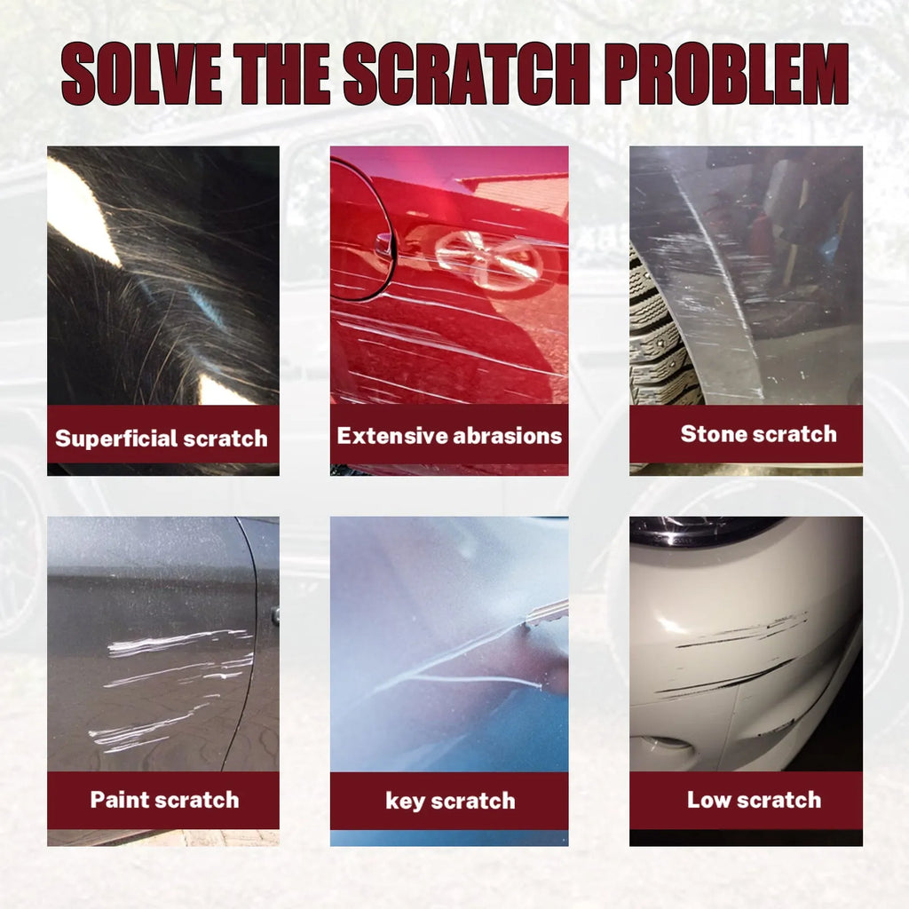 60ml car scratch repair wax with applicator for paint surface maintenance