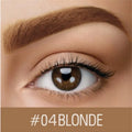Waterproof brow cream tube in brown shade with applicator for eyebrow definition