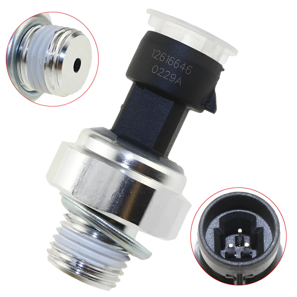 GM oil pressure sensor part numbers 12573107 12567323 for Buick Chevrolet vehicles
